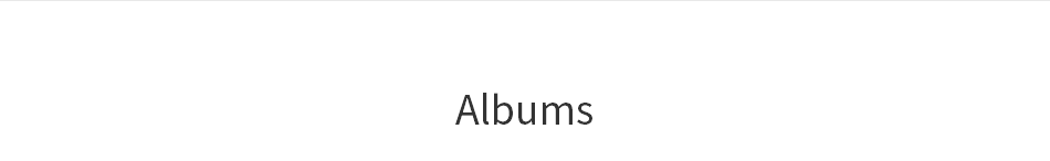 Albums