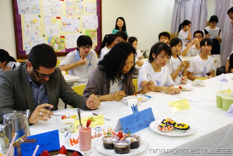 English Week - Home Economics Club - cooking competition Dessert making